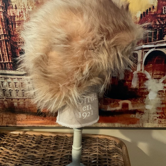 “REAL FUR HAT” VINTAGE  FUR/RED FOX MID CENTURY MOD/ RETRO  HAT. - Picture 2 of 14